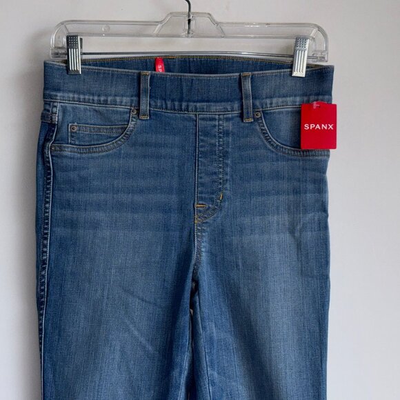NWT SPANX Flare Leg Jeans #20456 Size Small Vintage Indigo - Picture 5 of 13